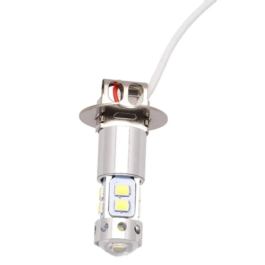 

2x H3 100W 3000K Yellow LED Fog Light Bulbs Interchange Part Number Fog Driving Lights / Daytime Running Light DRL