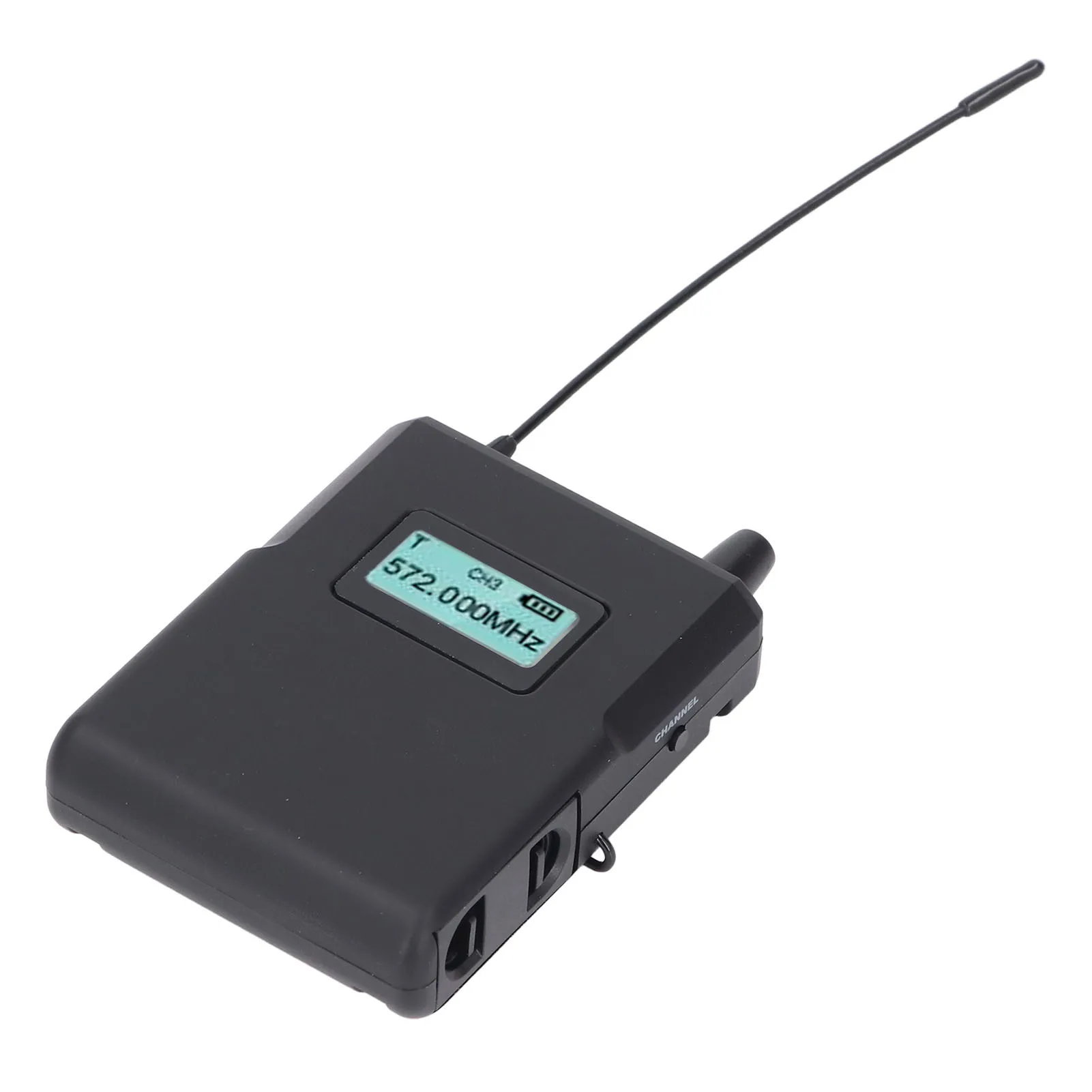 ANLEON Wireless IEM System Stage Receiver S2D 560-596MHz Digital Wireless IEM Receiver with Earphone for Stage Live Performance