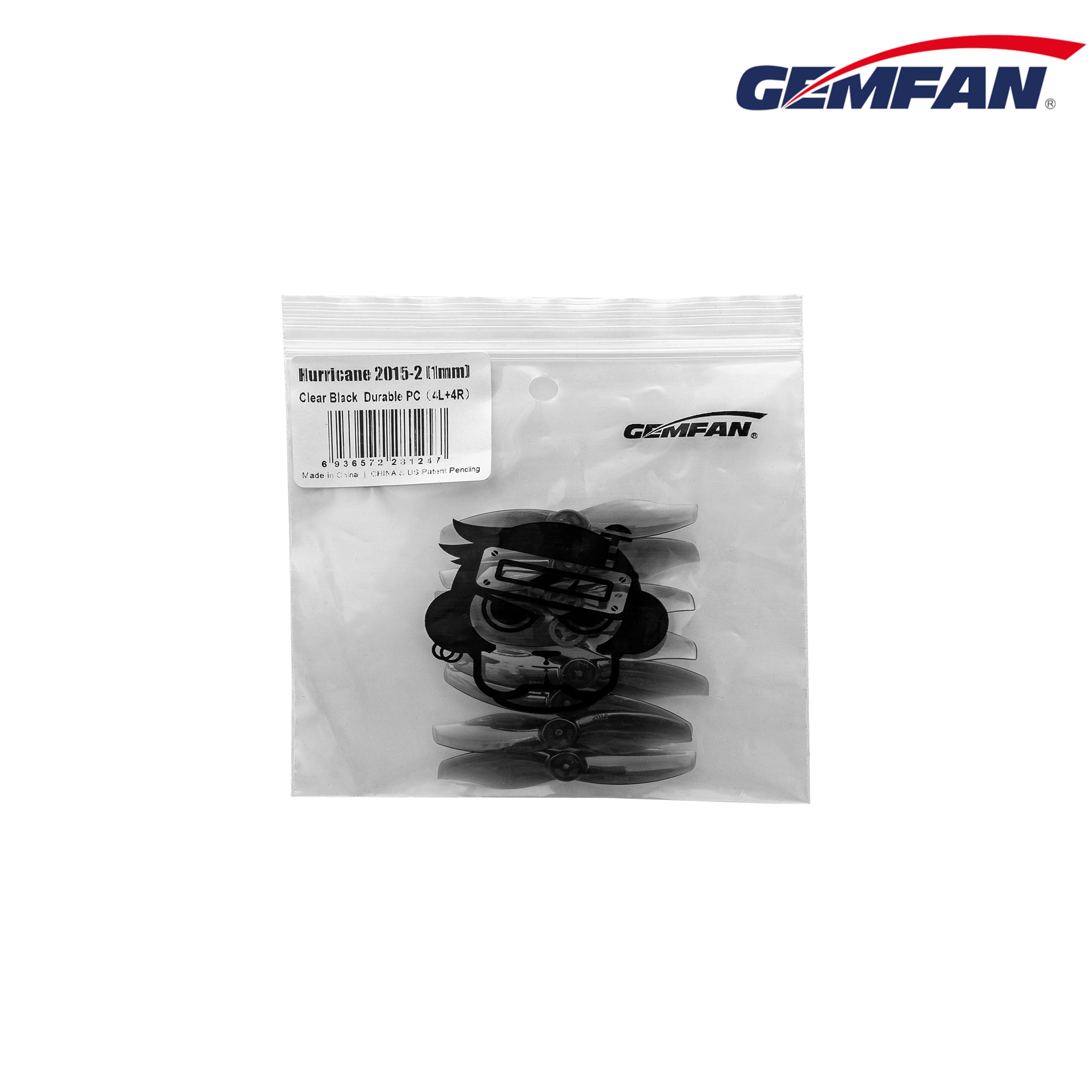 Drone Propeller Drone Propellers Drone Propeller Blades Propeller Replacement Parts Gemfan 2015 Hurricane 2015-2 2x1.5 2inch 2-Blade Propeller 1mm/1.5mm for RC Drone Multirotor Parts Accessories Beta Pavo20