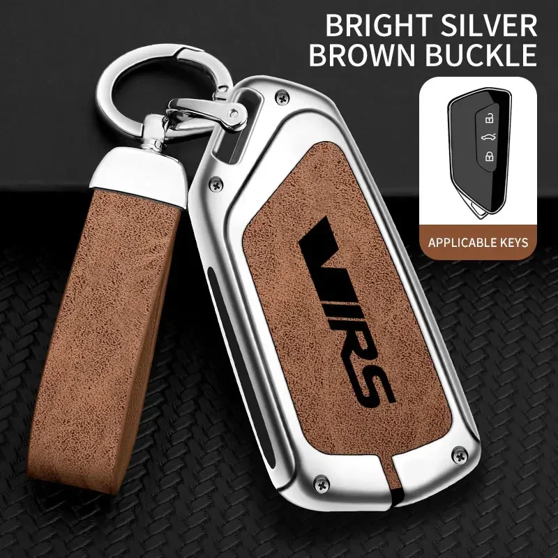 Premium Zinc Alloy Car Key Protection Cover