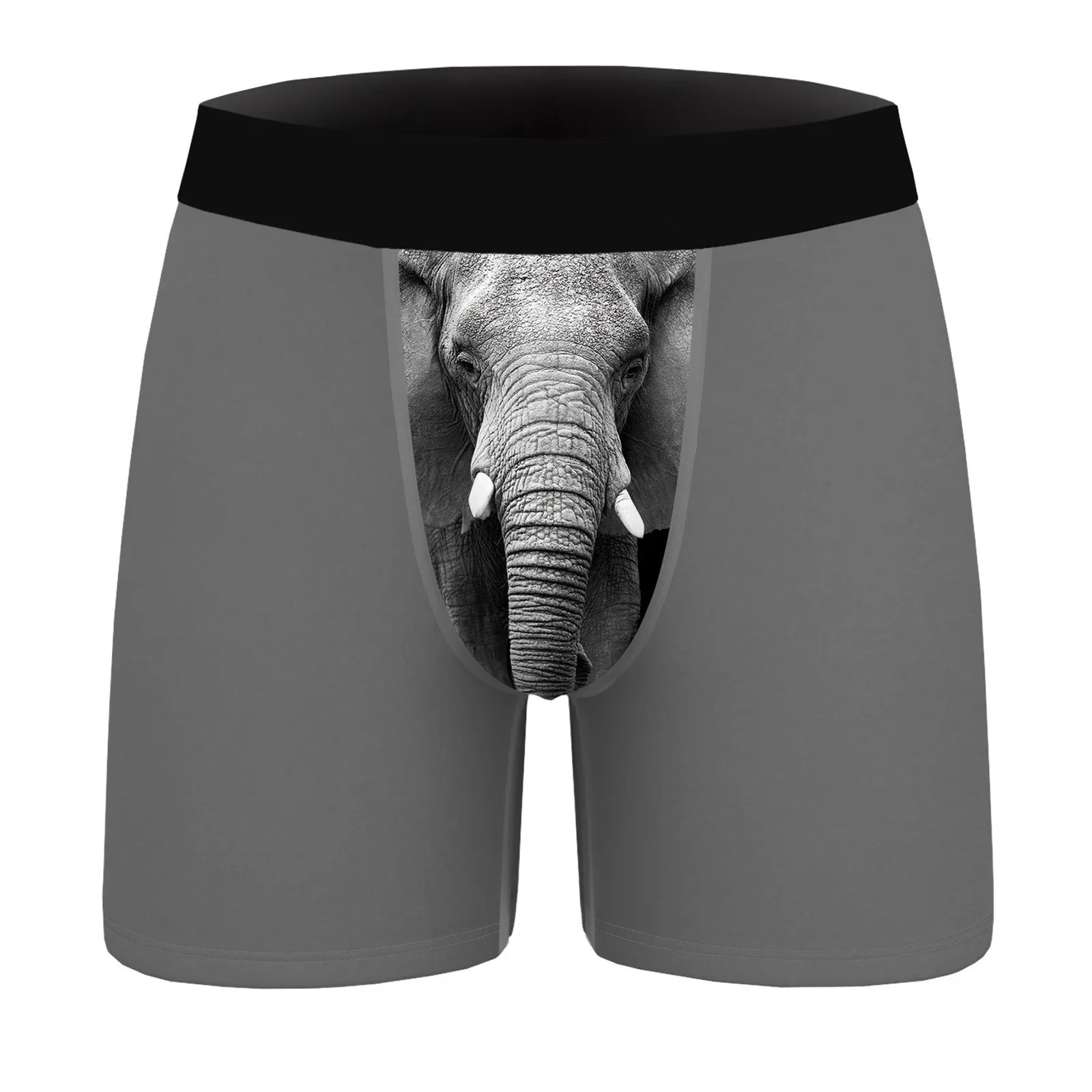 Olifant Neus Boxers Mannelijk Ondergoed Roman Cartoon Patroon Zacht olifant-neus-boxers-mannelijk-ondergoed-roman-cartoon-patroon-zacht