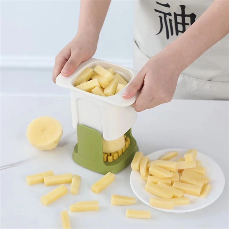 Kitchen Gadgets Creative Potato Slicer Potato Cutter French Fries Maker  Slicer for Home Cooking Vegetable Slicer Chopper