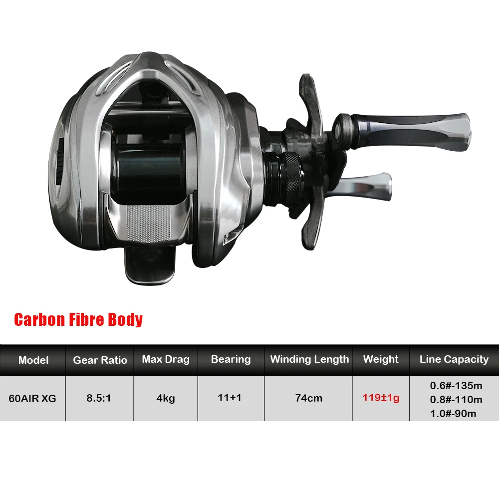 KAWA Round BFS Casting Reel 11+1 Bearings Light Weight Alloy Spool Car –  BFS Tackle Direct