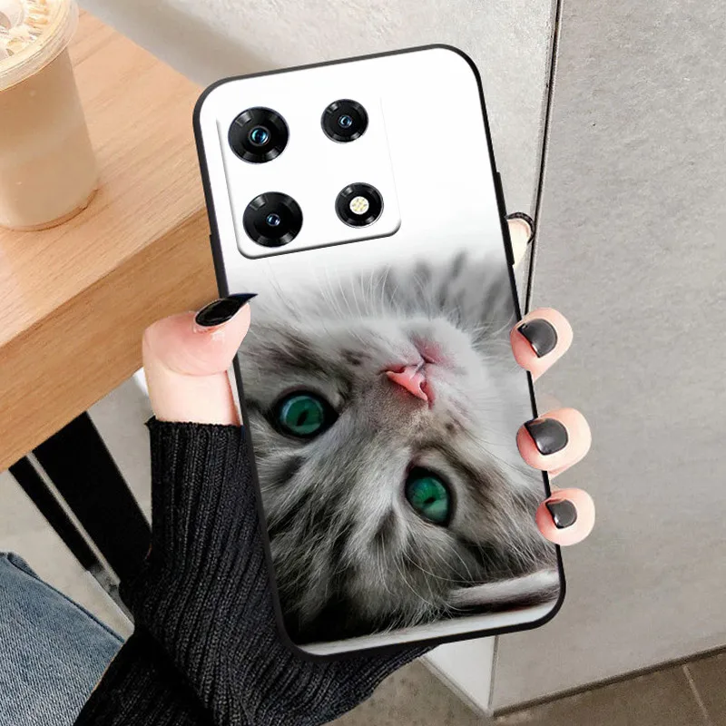 Soft Silicone Shockproof Wolf Design Case - Universal Smartphone Cover