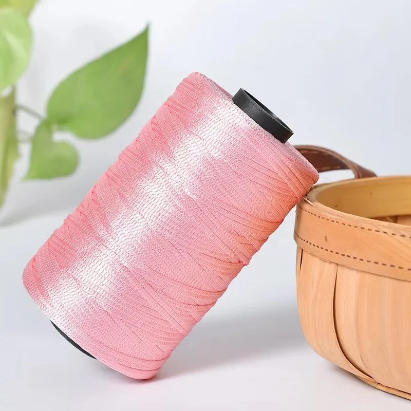 Ice Silk Thread for Summer Crochet – 250g Roll, 2.5mm Thick