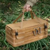 Outdoor Camping Tools Storage Bag Large Capacity Cylinder Tent Stake Bag Waterproof Hiking Tent Peg Ground Nail Holder Bag 4