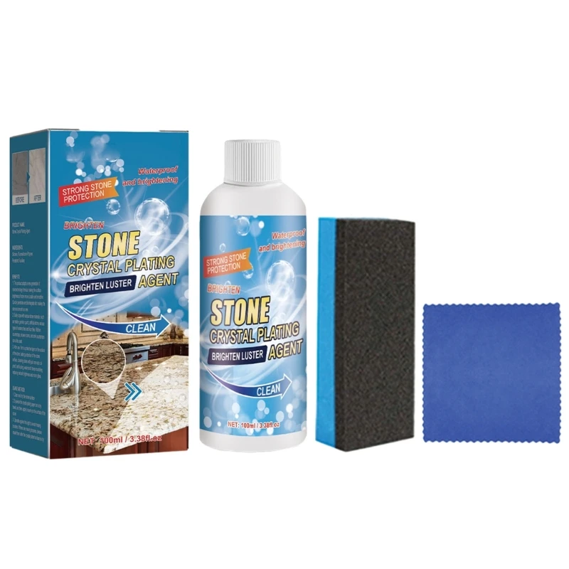 

Средство для покрытия каменных кристаллов, пятновыводитель для плитки, столешниц, осветляющее средство для домашнего пола с и