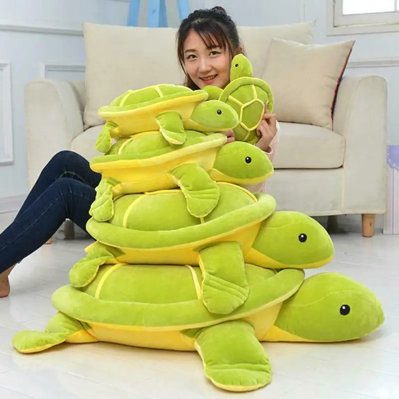 

Cute Turtle Plush Toy Stuffed Animal New Plush Pillow Kawaii Stuffed Animals Cushion Super Soft 11''-33.4" for Kids Gift