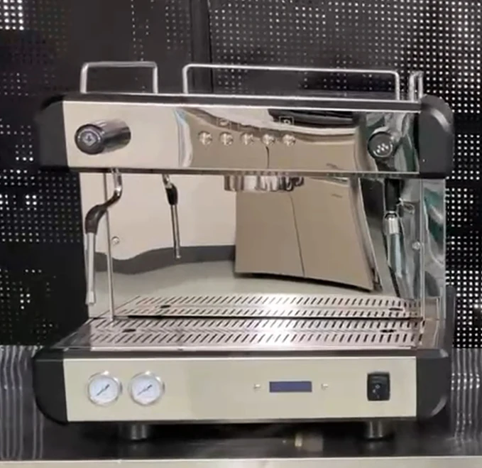 220-240V~60Hz/2400w Stainless Steel 3 in 1 Multi-functi Small Commercial Single Boiler Espresso Machine 6