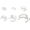 2PCS 14mm/18mm/24mm/29mm/34mm/45mm Metal Keck Clip Stainless Steel 1