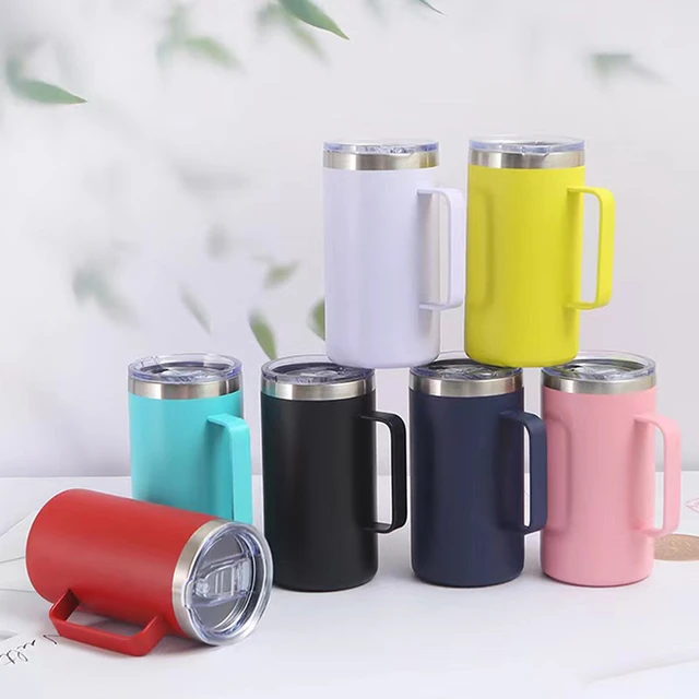 Stainless Steel Vacuum Insulated Mug - 12oz Vacuum Mug Stainless Steel Coffee  Cup - Aliexpress