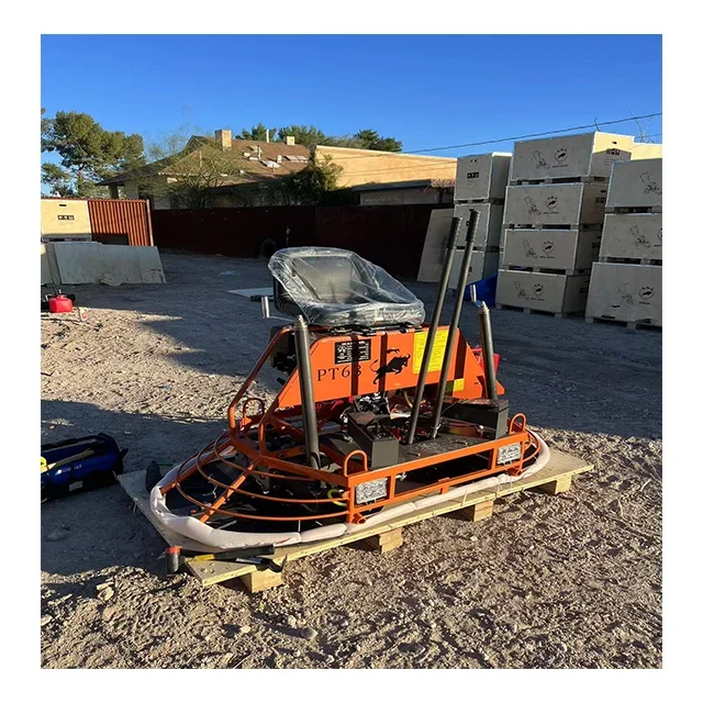 800MM 1000MM 1200MM Ride On Power Trowel 15HP Concrete Floor Helicopter