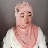Freeshipping Hijab Muslim Women Shawl Headscarf Luxury Tassels Chiffon Scarf  Malaysia Prayer Kufi Islam Saudi Arabia Fashion