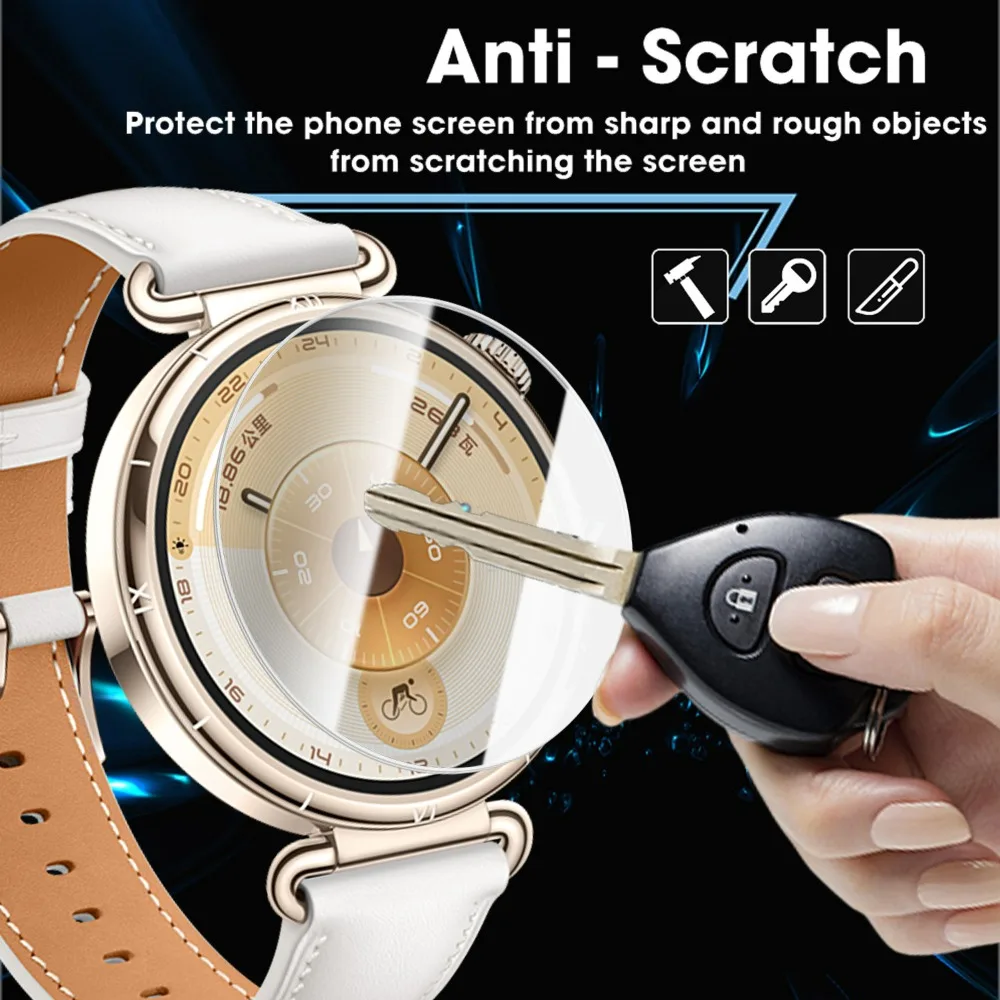 واقي شاشة 9H لساعة هواوي GT6 41 ملم/46 ملم من الزج...