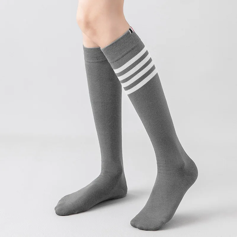 Golf Women's Sports Socks, Over the Knee Socks, 4 Bar Socks