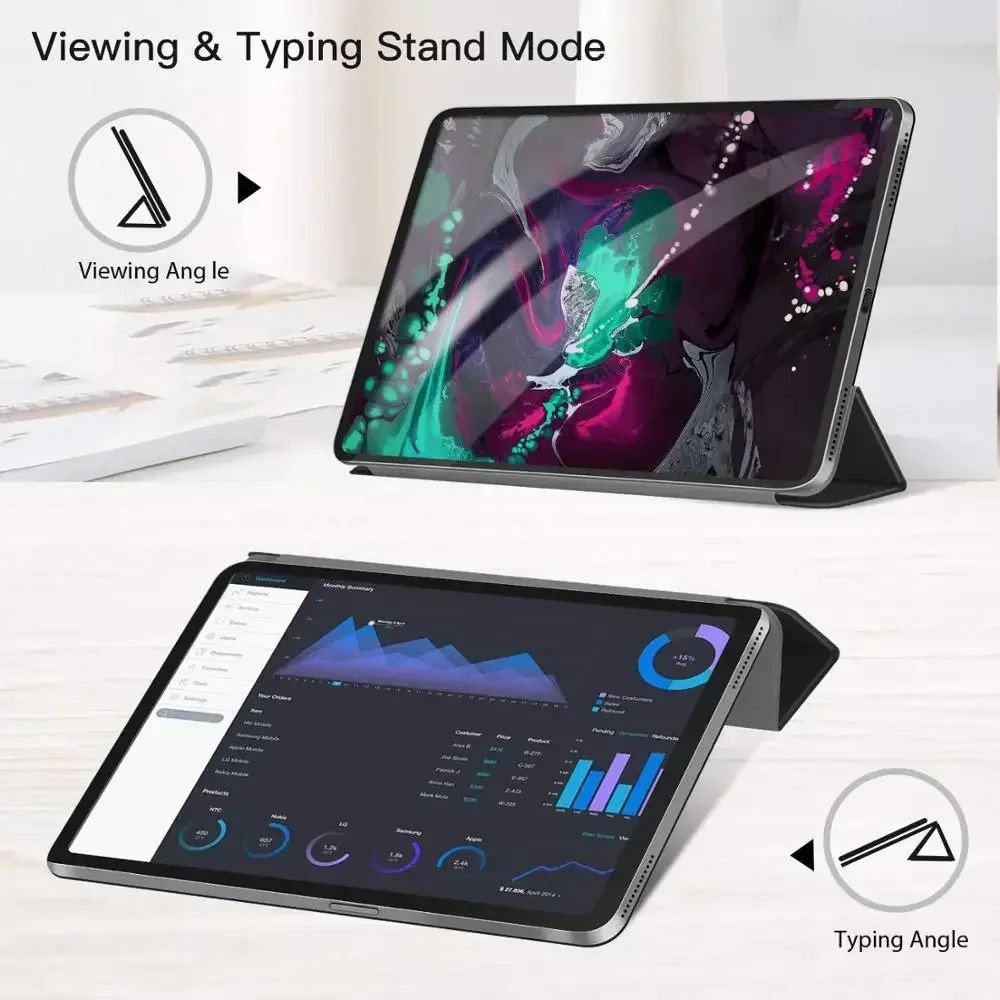 Versatile Magnetic Smart Folio Case