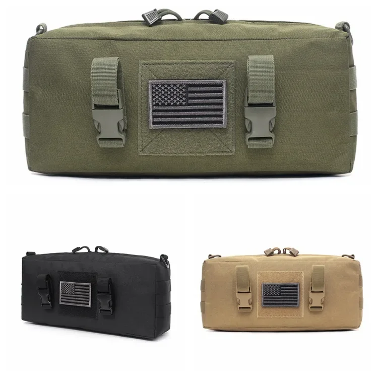 

1000D Tactical Pouch Multi-Purpose Large Capacity Increment Pouch Short Trips Bag MOLLE Sundry Bag Oblique Straddle Shoulder Bag