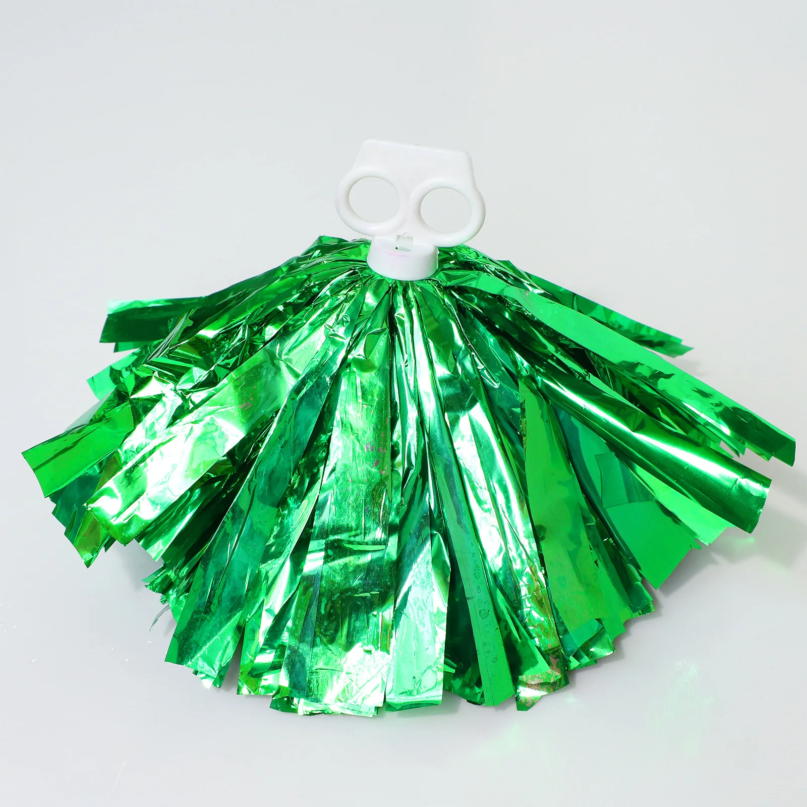 1 Pair Flower Ball Cheerleader Pom Hands Ring Holding Props Cheerleading Pompon Tassel Hand Flowers Games Cheering Props