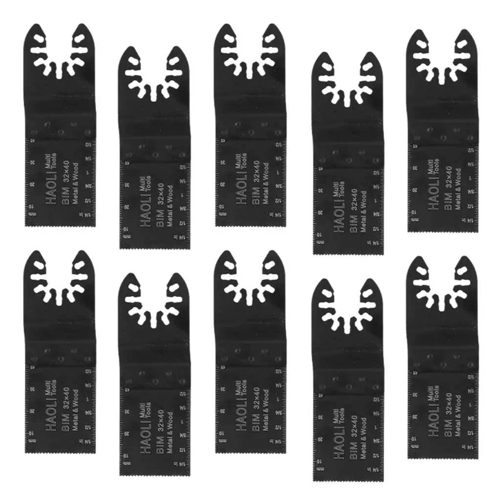 10Pcs Saw Blade, Multifunctional Universal Oscillating Bi Saw Blade Home
