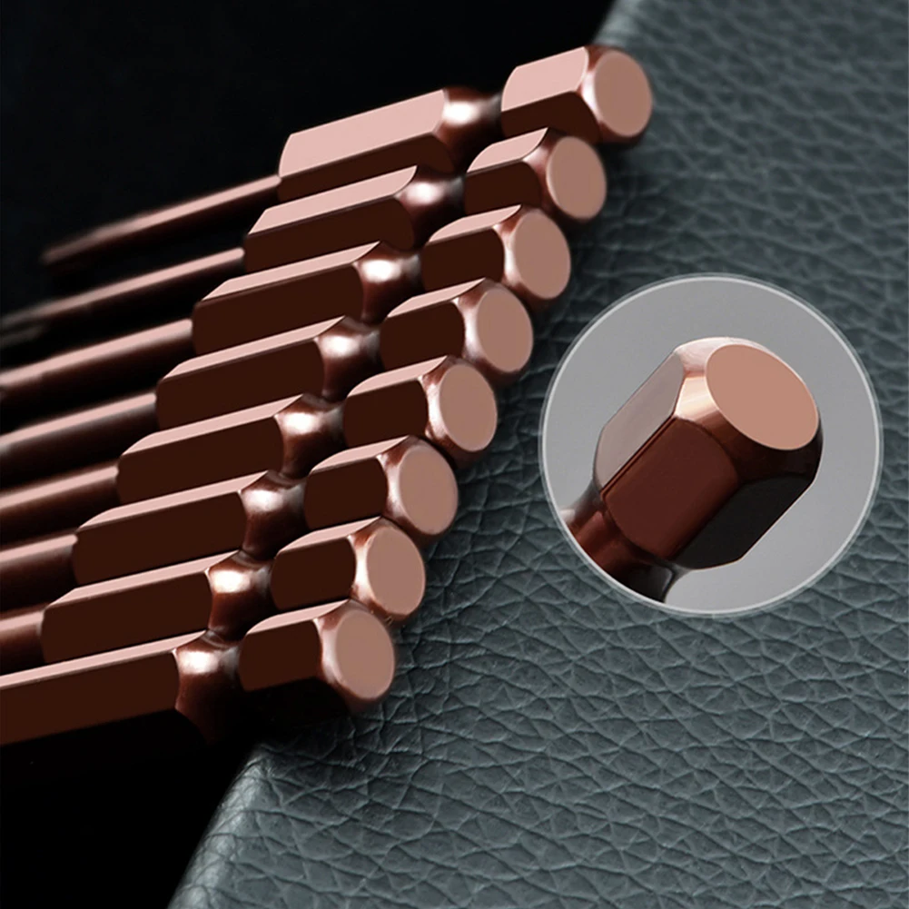 150mm H1,5-H6 Legierung Stahl Magnetische Sechskant-schraubendreher-bits Schraubendreher Werkzeuge Elektrische Schraubendreher Bit Crew Fahrer Schlüssel – Detail 8