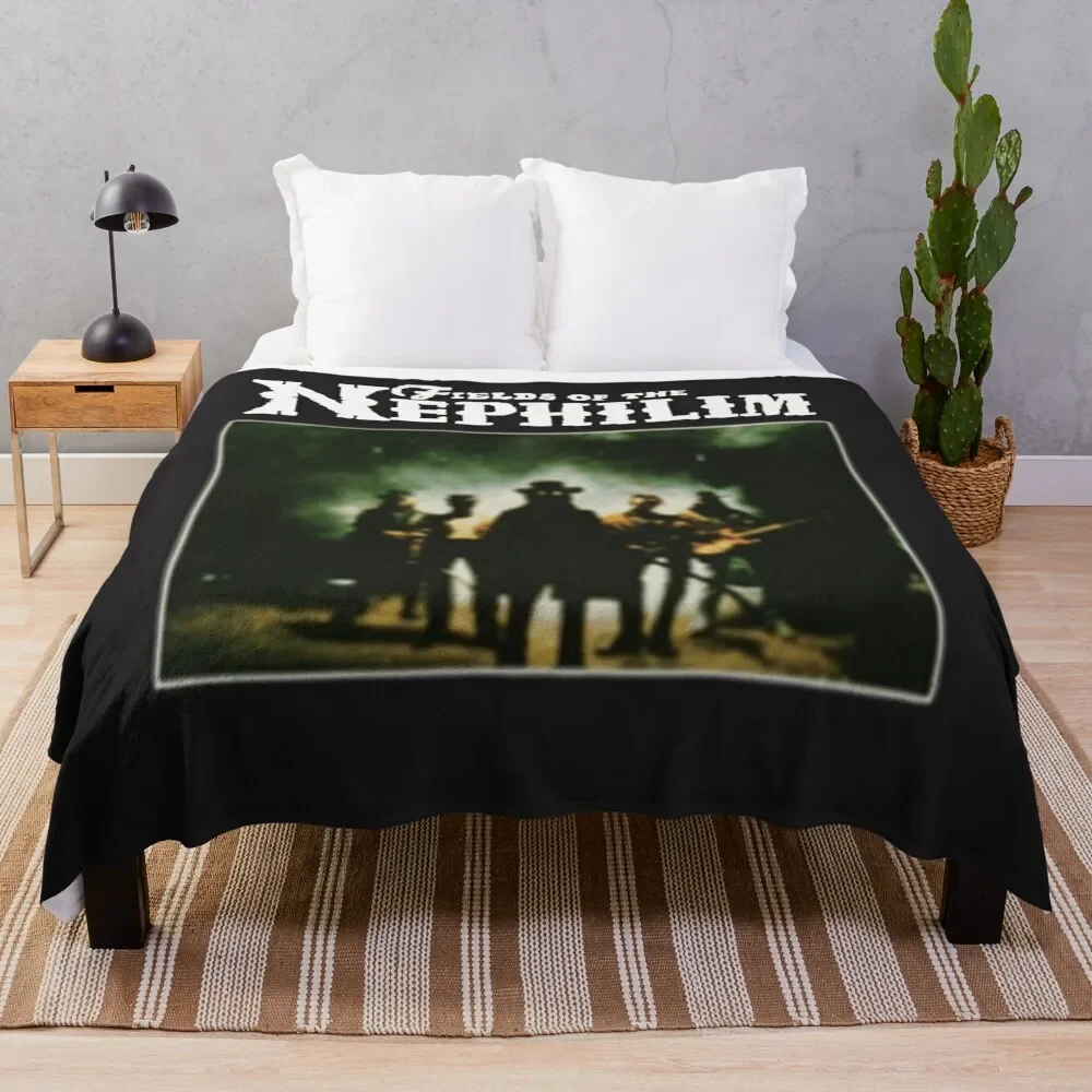 

Myever Fields Of The Nephilim Shirt For Man For Women Handmade Customize Essential Throw Blanket For Sofa Quilt Blanket