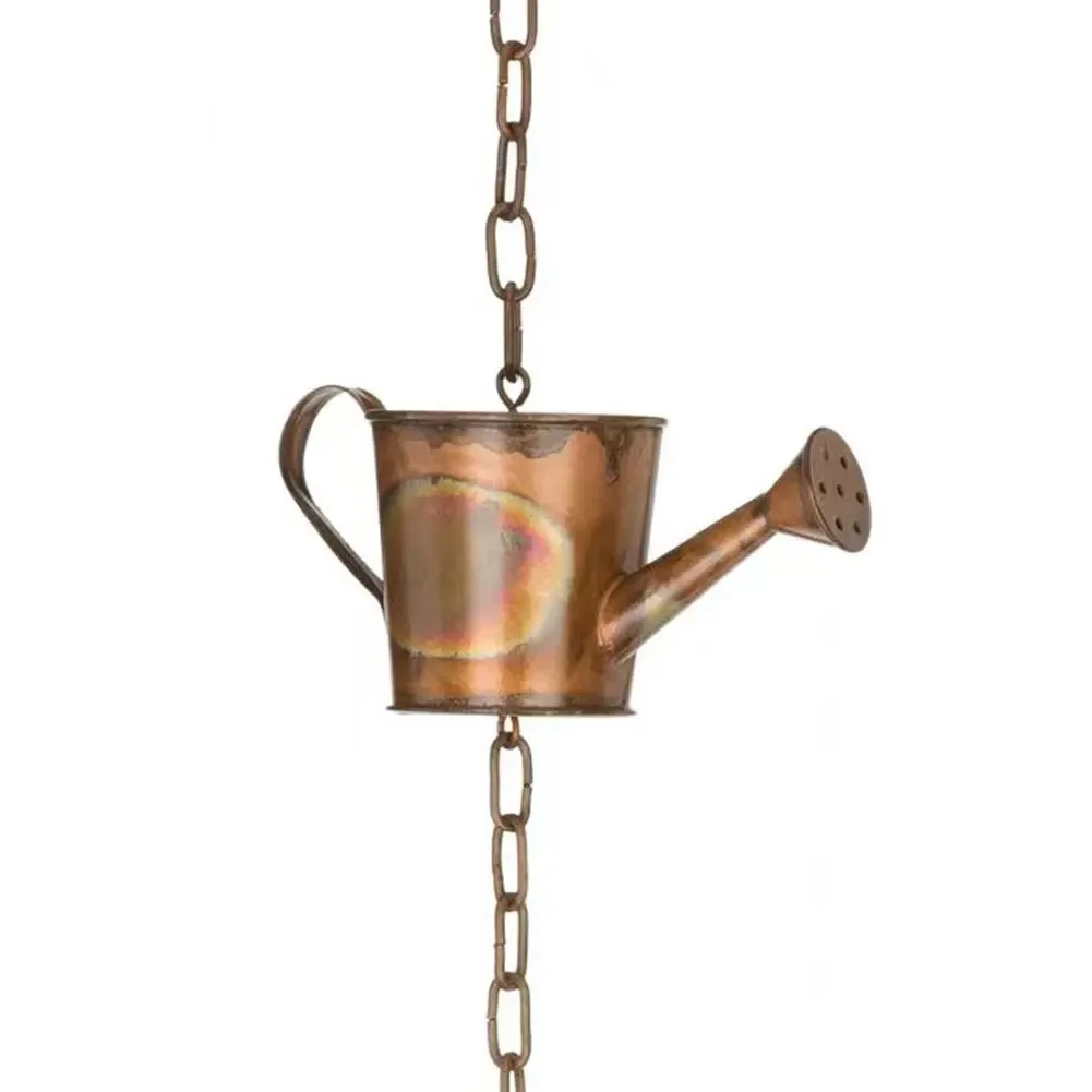 Metal Rainwater Drainage Chain Multifunction Rainwater Chain Decorative Downspout Rain Exquisite for Front Porch Patio