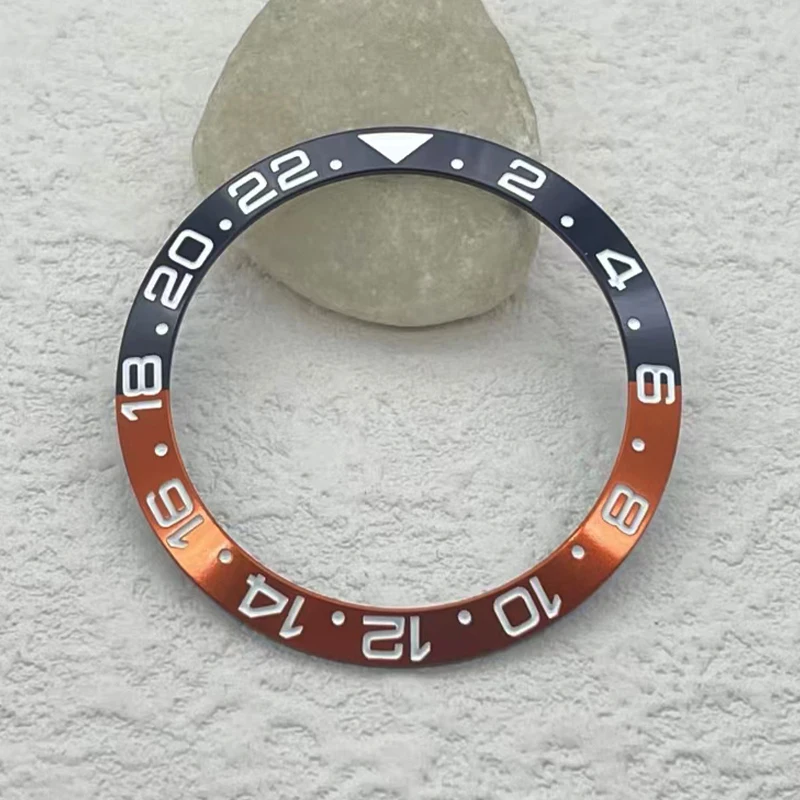 Aluminum Sloped Bezel Insert for Diver's Style Mechanical Watch Repair