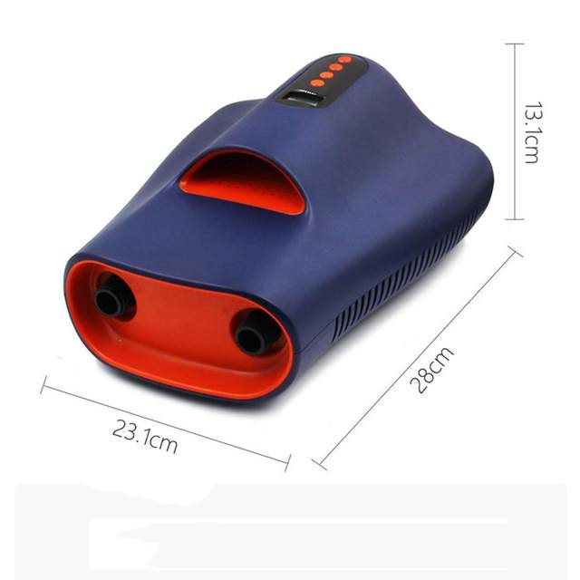 Electric Air Pump 0~22PSI Deflatable Inflatable Pump Inflatable Quick Inflation Pump for Air Pump Kayak Boat Airbed Air Boat