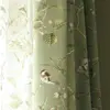 Green Curtains Cloth