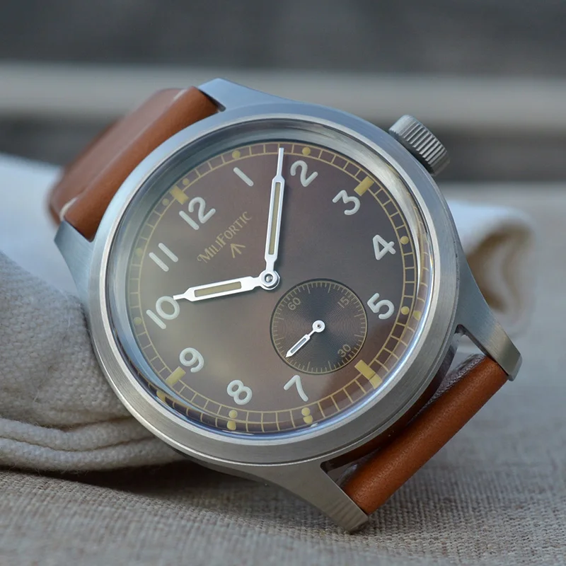 Milifortic Field Watch Automatic Dirty Dozen Homage ST1701 100M Waterproof l Original Rare Luxury Vintage Military Watches Man