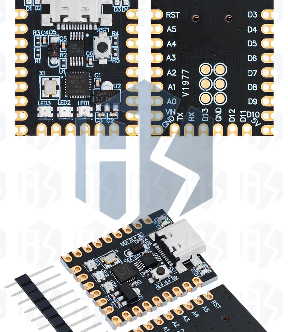 Модуль Arduino Nano Mini Ultra Small Type-C | AliExpress