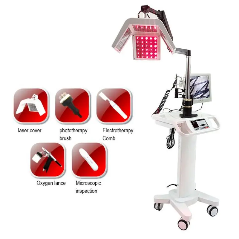 

Portable Hair Regrowth Machine For Salon Multifunctional Professional High Quality Red Light Skin Rejuvenation