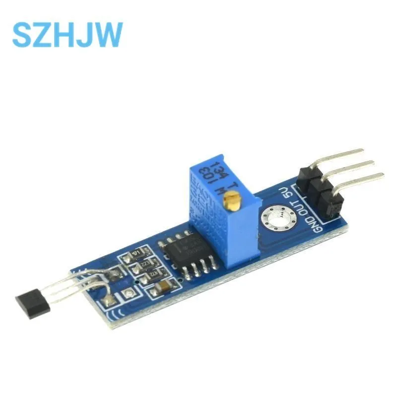 Hall Effect Sensor Module for Speed and Motor Rotation Detection (1-10 Pack)
