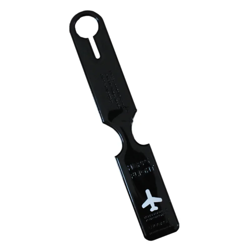Premium Travel Luggage Tag with Secure Strap - Essential Travel Accessory