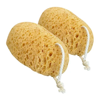 2 pezzi spugna da bagno spugna da doccia esfoliante scrubber per il corpo morbido strumento da bagno schiumogeno ricco per neonati e bambini adulti luffa per doccia
