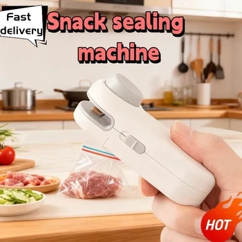 Mini Snack Sealing Machine Ensure Food Airtightness Extend Shelf Life Packaging Plastic Bags Vacuum Sealing Machine 2026 New 1