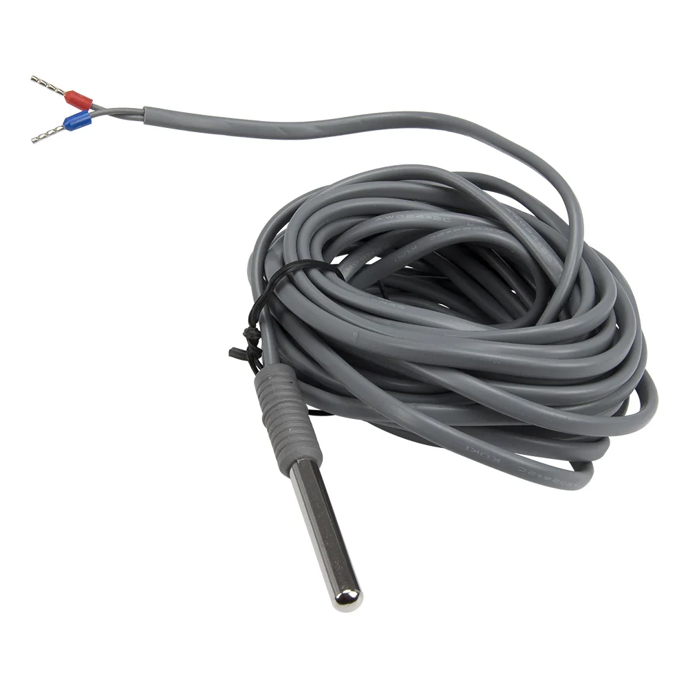 

FTARP13 NTC 5m cable stainless steel waterproof probe 10K resistance 3435K B value RTD temperature sensor for STC-9200 STC-1000