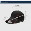Long Brimmed Baseball Cap Fashion Versatile Solid Color Dad Hat Adjustable Sun Hat Leisure Outdoor 5