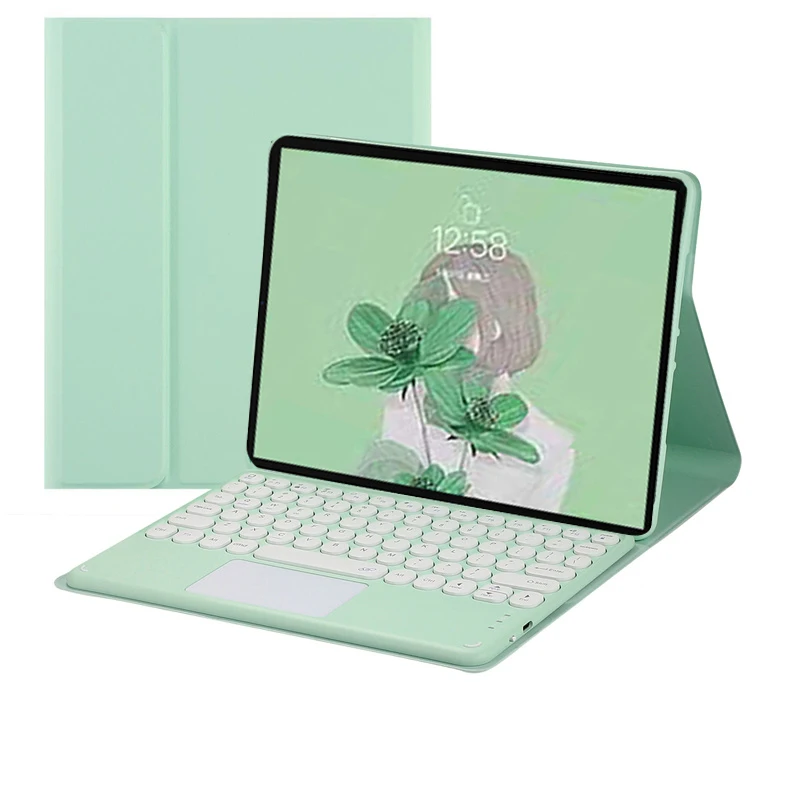 capa para realme almofada teclado russo português francês espanhol teclado para realme almofada polegada tablet capa coque