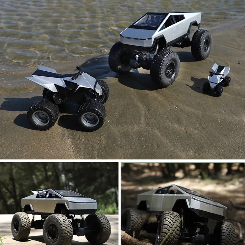 1/14 2.4G RC Motorcycle Off-road Truck High Speed Four-wheel Drive Climbing Vehicle With Lights Sound Kids Toys Boys Game Gift 5