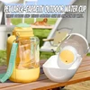 New dog ton ton large capacity pet out drinking pot cat water dispenser portable water cup water and food integrated bowl 2