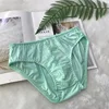 Gay Underwear Milk Silk Men's Briefs Super Soft Comfortable Shorts Sexy Exotic Mid Waist Men Underpants 1