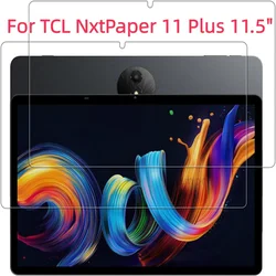 2 - Pack 9H Tempered Glass Tablet Screen Protector - HD Clear Protective Film (NxtPaper11 Plus 11.5)