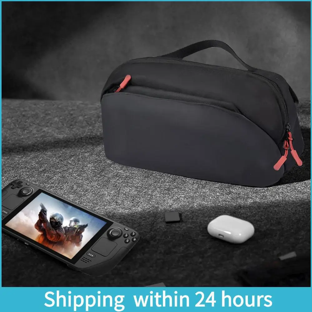 900D 옥스포드 게임 콘솔 보관 가방 대용량 게임 콘솔 보호 가방 ASUS Rog Ally용 조절 가능한 어깨 스트랩