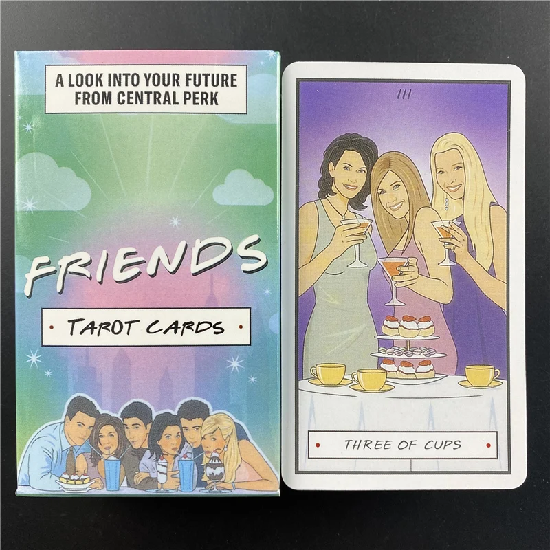 

Tarot Green Cards Family Holiday Party Entertainment Adult Board Game Card Full English Tarot Set