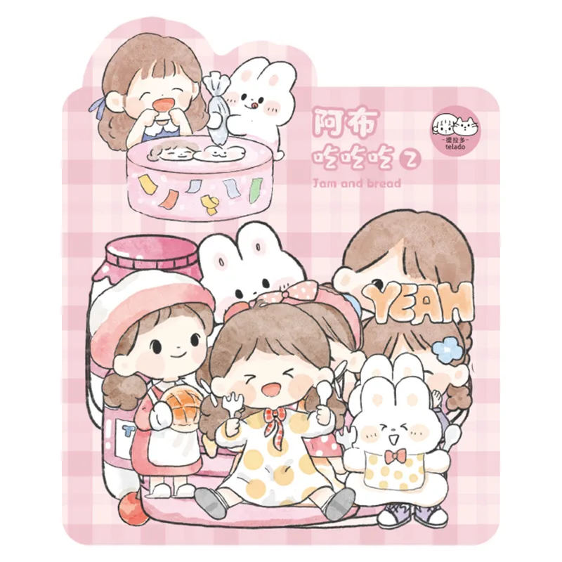 

Waterproof Cute Hand Account Stickers Kawaii Korean Planner Stickers