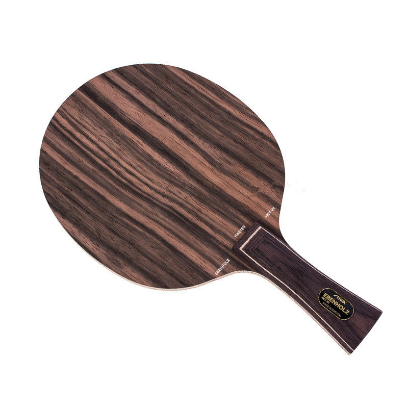 STIGA-Table Tennis Racket with Double Face Pimples in Rubber, Long Handle Ping Pong Bat, Fast Attack, Good Control, NCT 7