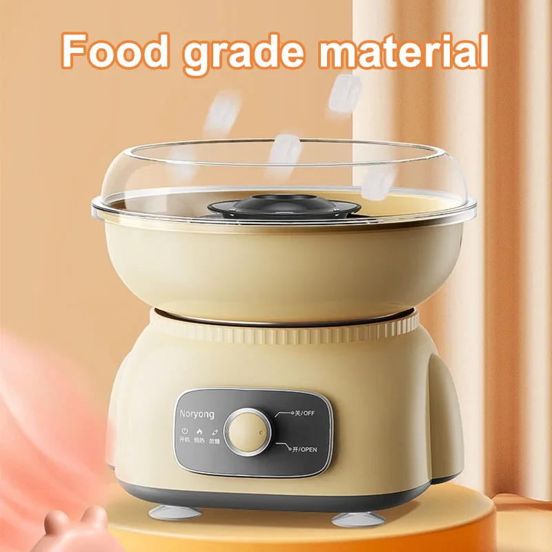 220V small household children's DIY cotton candy machine food grade PP material low-noise cotton candy maker 5
