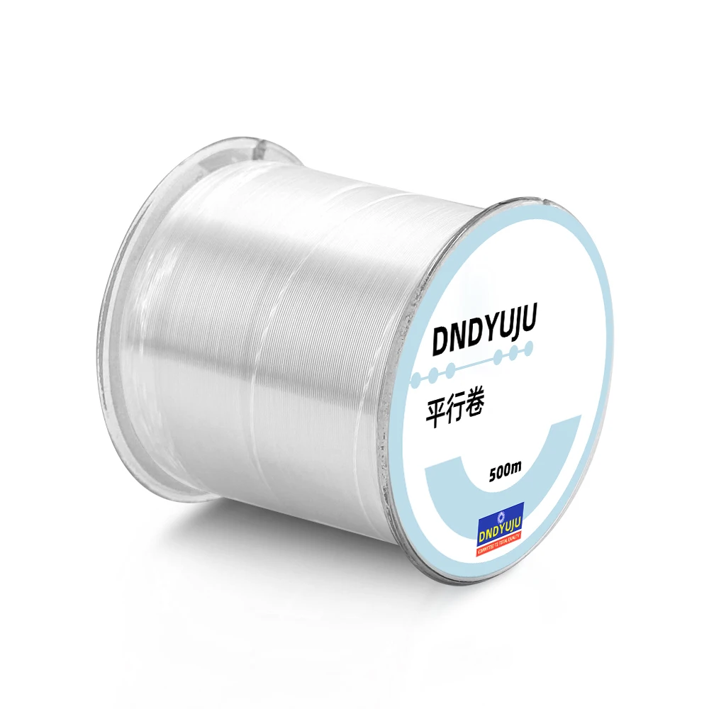 DNDYUJU 500 متر خيط صنارة الصيد 2-35LB يطير خط دائم حيدة سلك الصيد النايلون قوي خيط صنارة الصيد ضياء 0.1 مللي متر-0.47 مللي متر