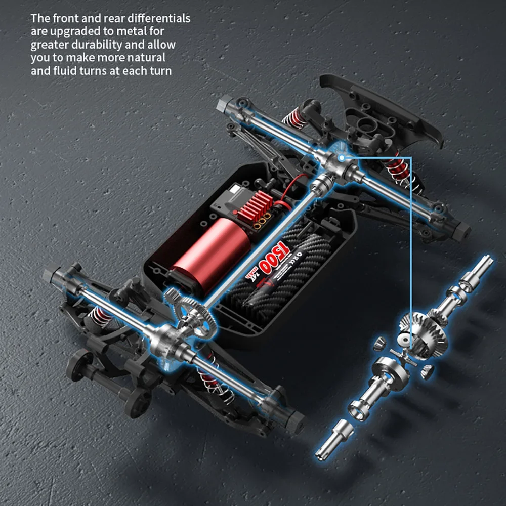 New S910PRO 1:16 70KM/H Or 50KM/H 4WD RC Car Remote Control Cars High Speed Drift Monster Truck for Kids vs Wltoys 144001 Toys 6
